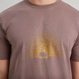 Kathmandu Cosmos Camping SS Tee Taupe Front View