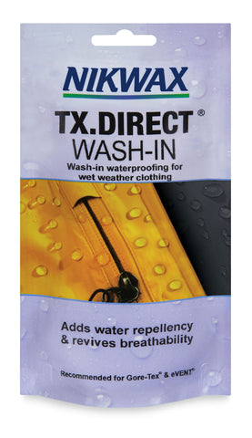 Nikwax TX Direct Wash In 100 ml pouch