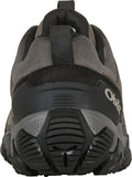 Oboz Men's Sawtooth X Low Bdry -WIDE FIT Charcoal Back View
